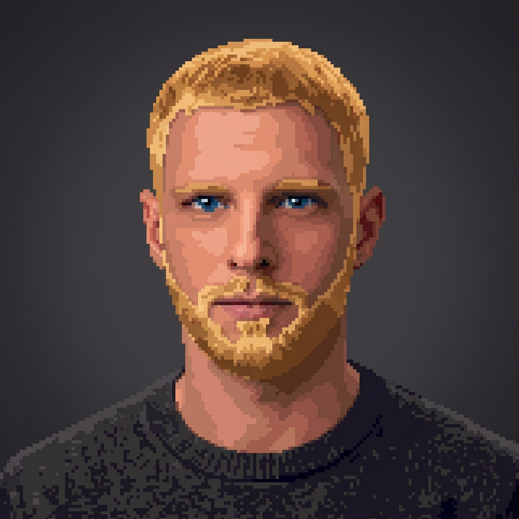 AI-generated illustration representing Ruslan, responsible for Finance and Business Operations.